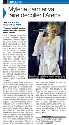 Mylène Farmer Presse Le Midi Libre 27 septembre 2013